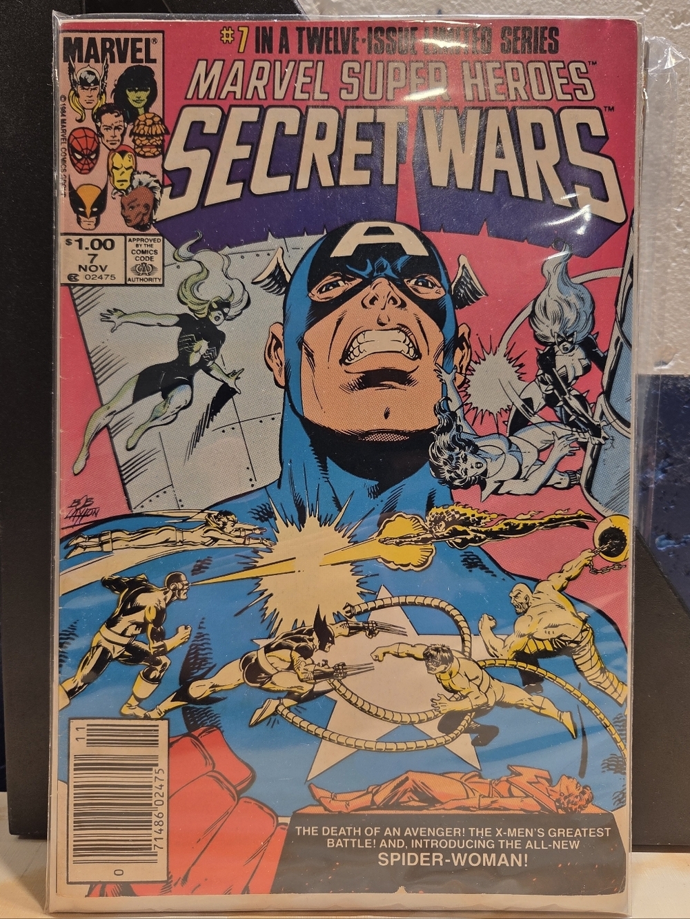 Marvel Super Heroes Secret Wars Comic Book Issue #7 (1984)